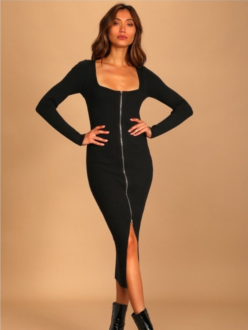 Lulu Sweater Midi Dress (NWT)